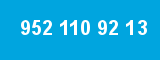952 110 92 13